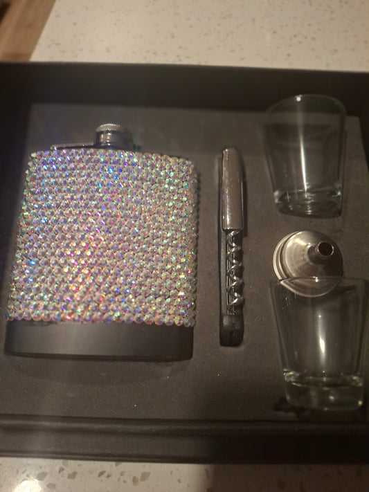 Bling Flask Set