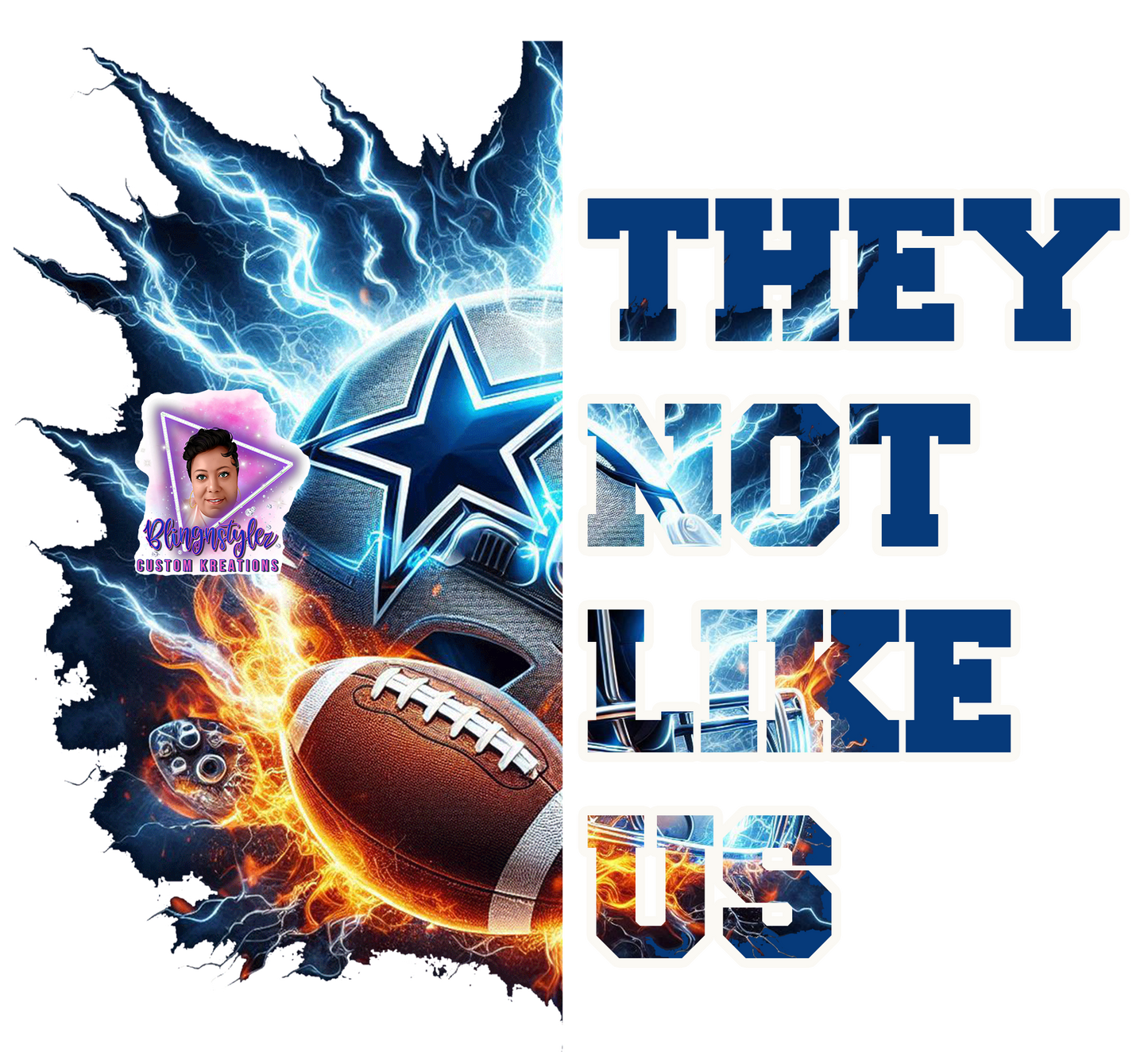 Dallas Not Like Us Digital File, PNG