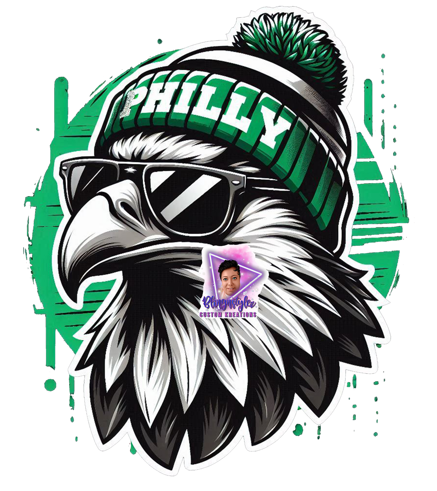 Philly Winter Png, Digital File