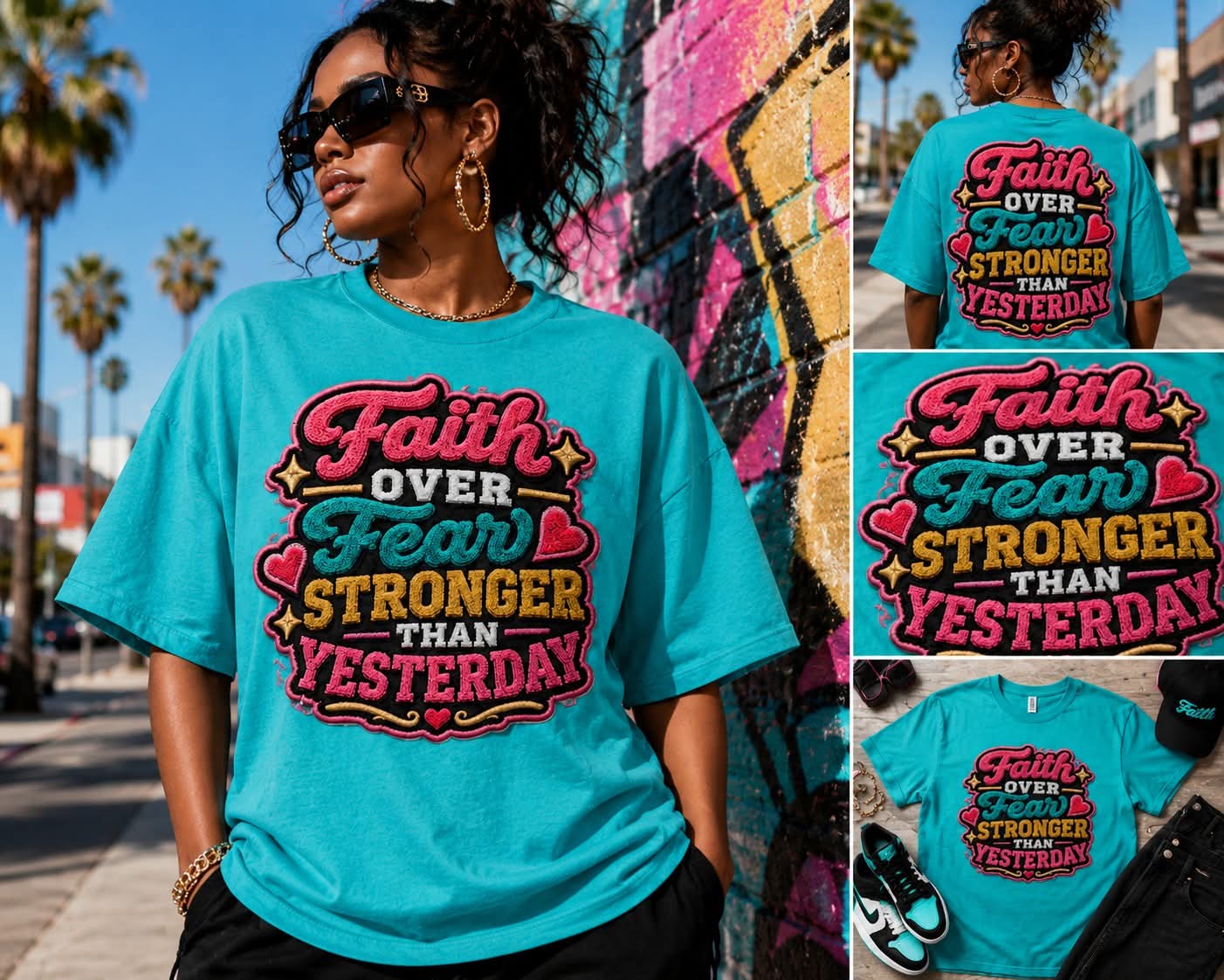 Faith over Fear Tee Shirt