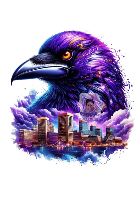 Raven Nest , PNG, Digital File