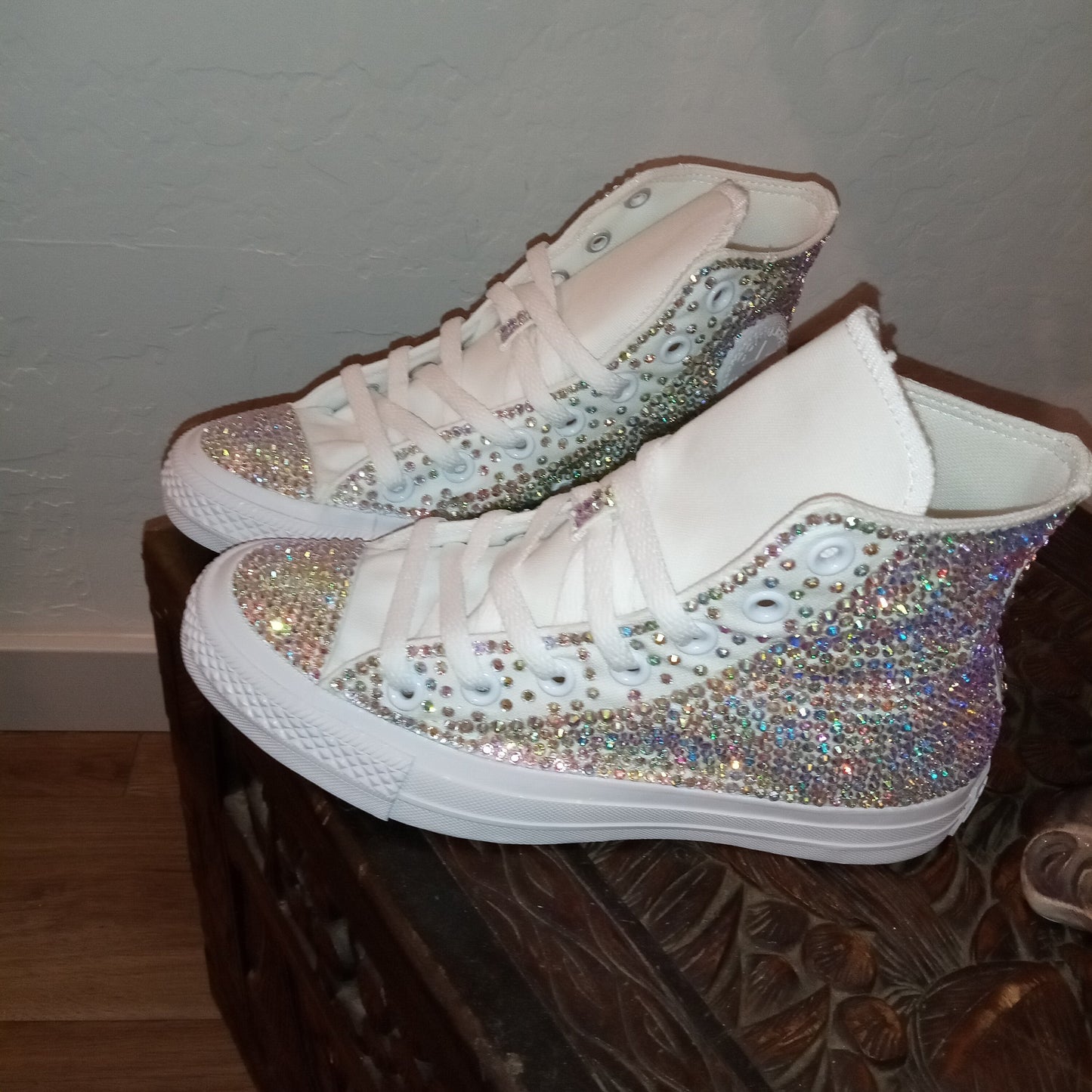 Custom Personalized Bling Converse