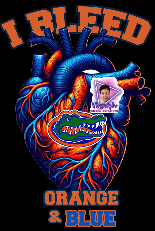 I Bleed Gators,digital file, png