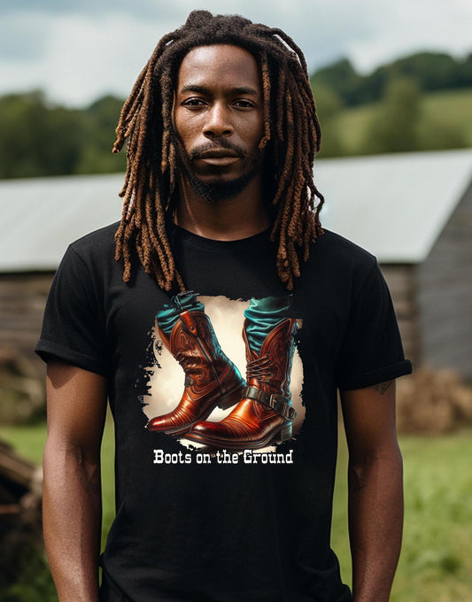 Brown Boots on the Ground T-Shirt