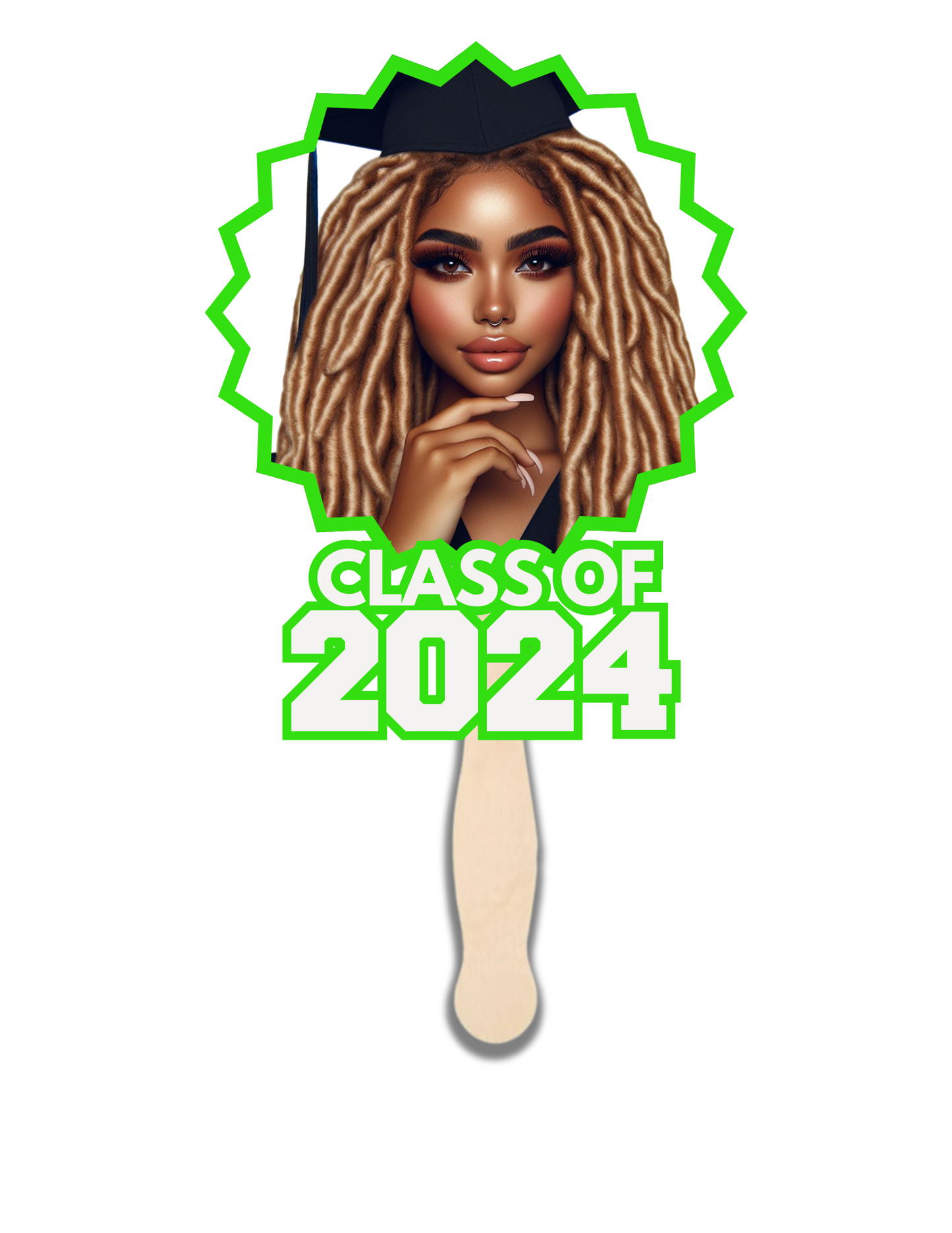 Custom Graduation Fans