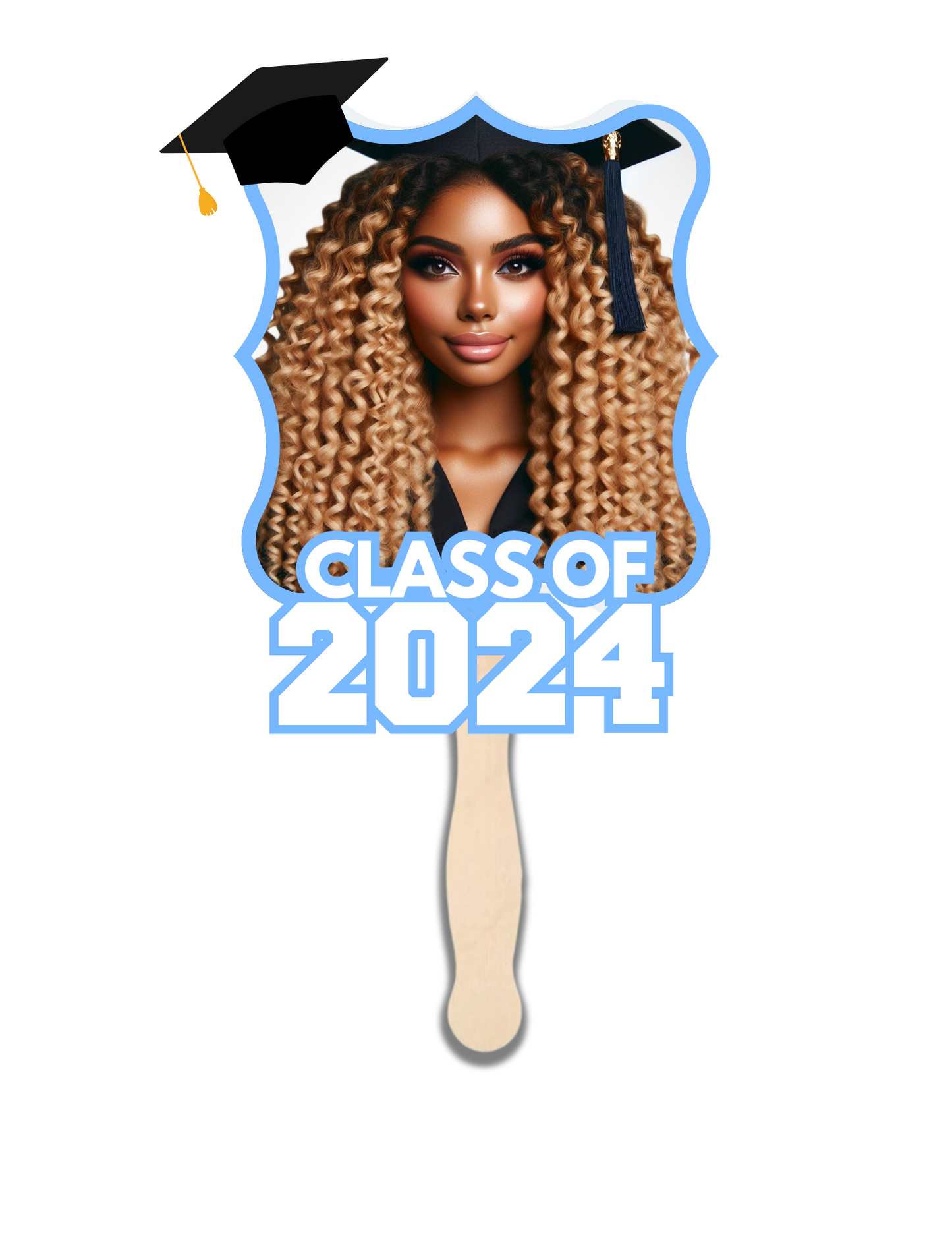 Custom Graduation Fans