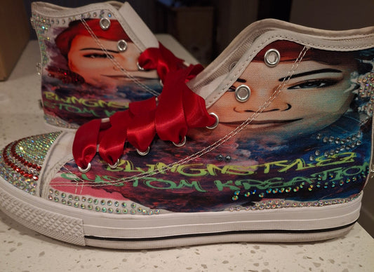 Custom Personalized Bling Converse