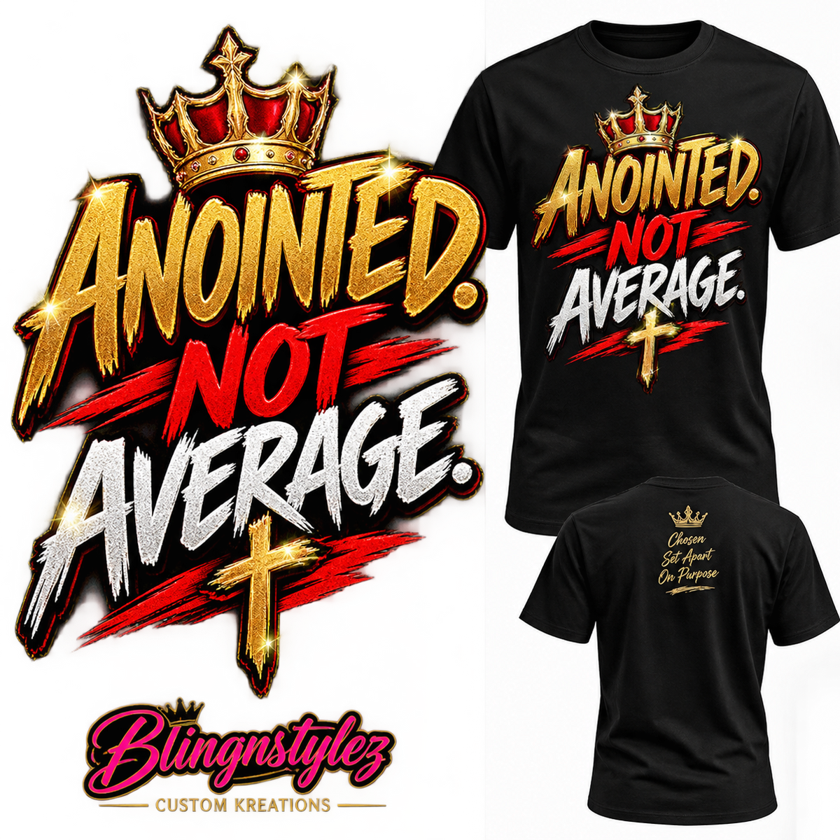 Anointed not Average Tee