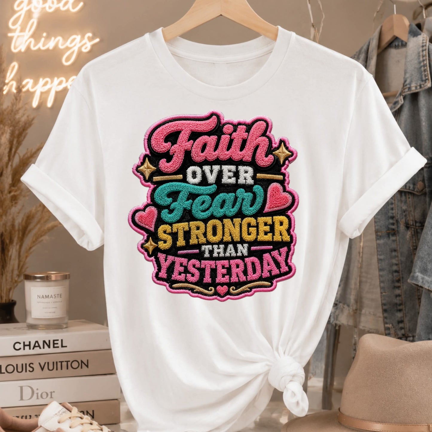 Faith over Fear Tee Shirt