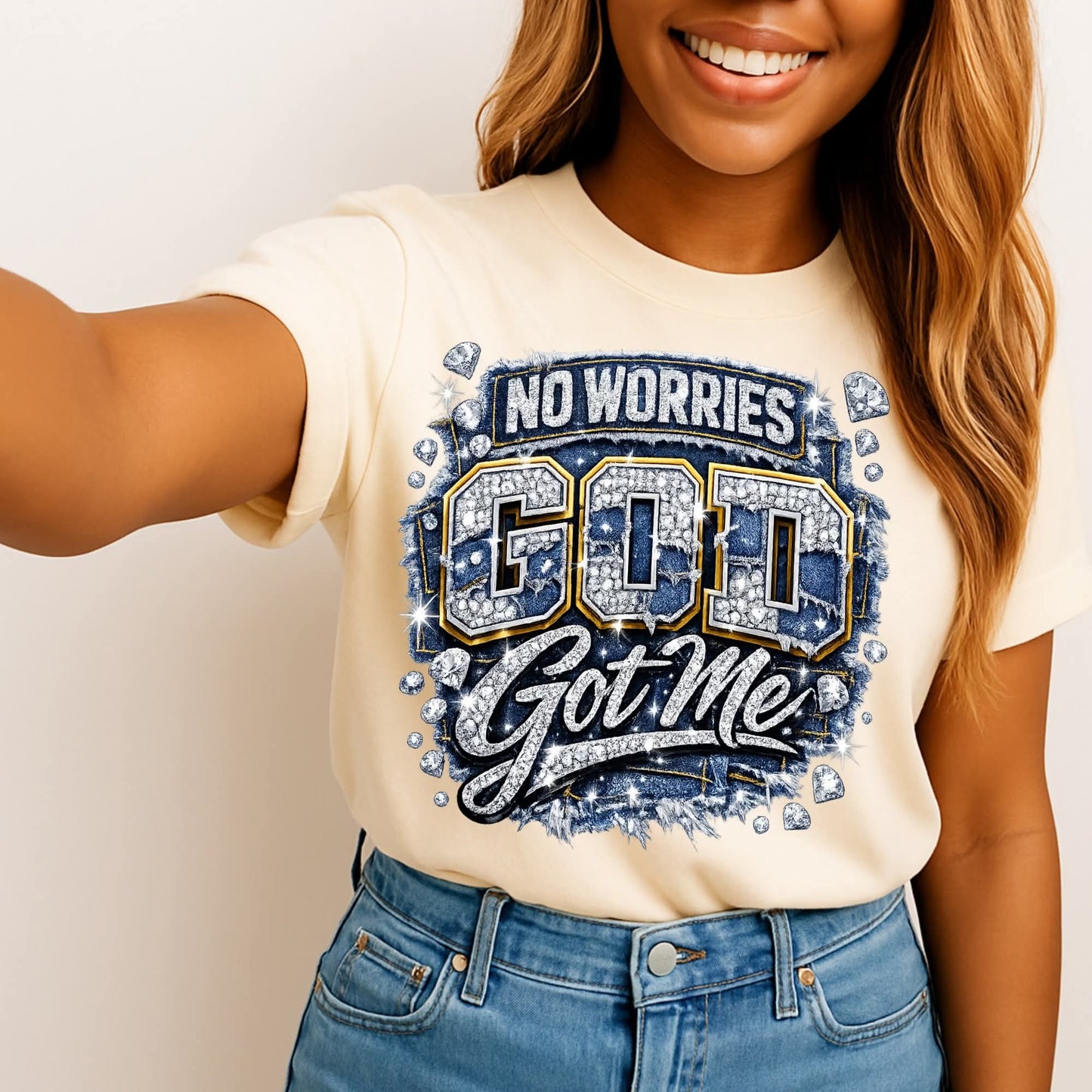 No Worries, God got Me Tshirt