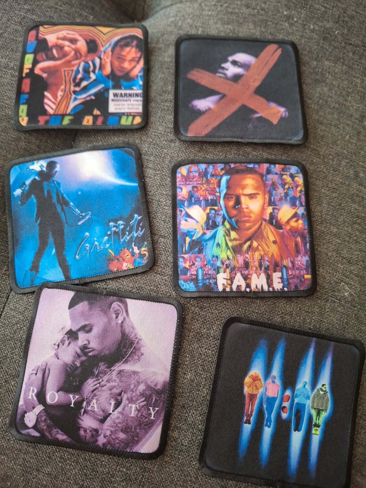 Breezy Iron on Patches