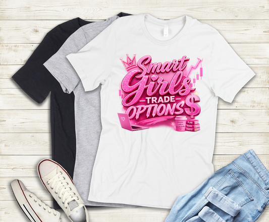 Smart Girls Trade Options tee