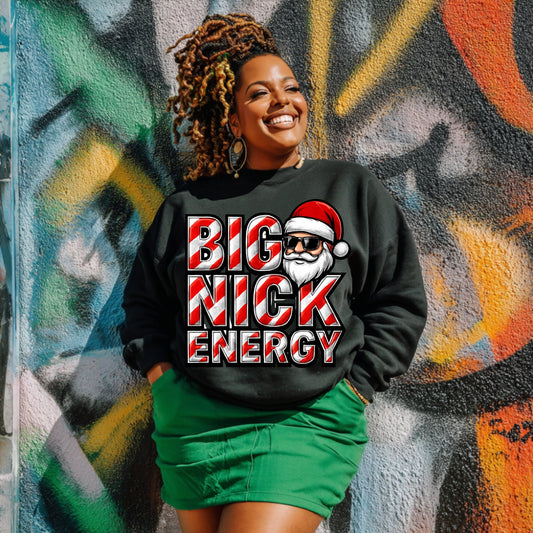 Big Nick Energy Santa Sweatshirt
