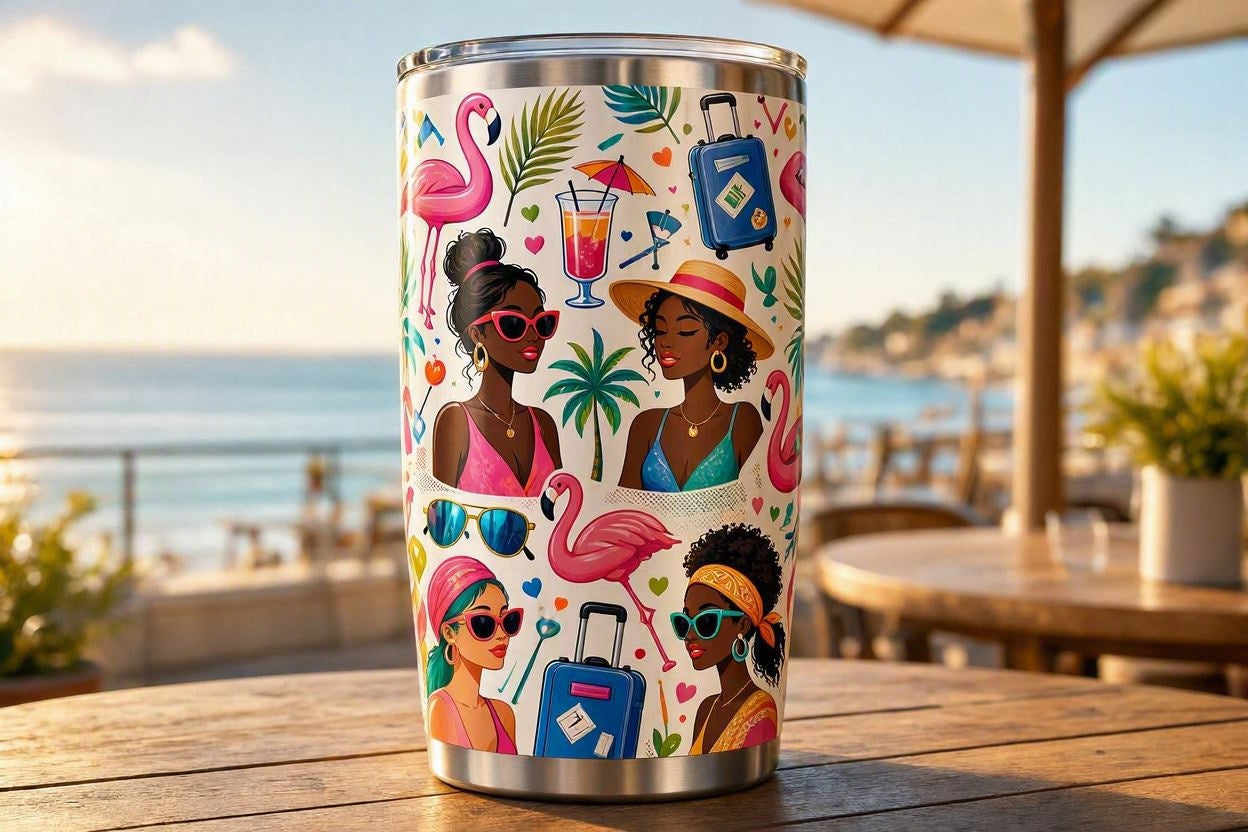 GIRL'S TRIP CUSTOM TUMBLER