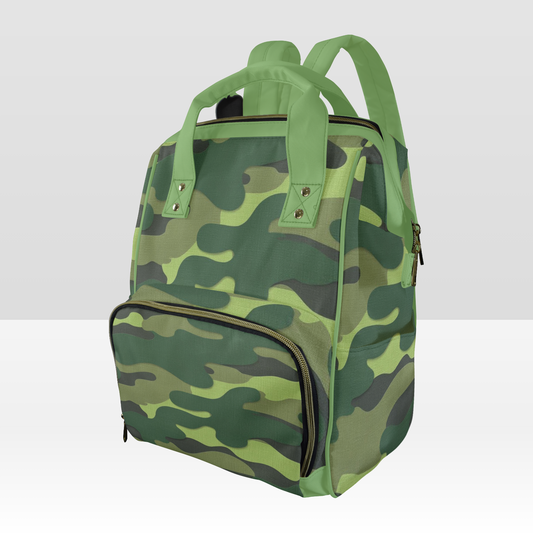 Camoflauge BackPack/Diaper Bag