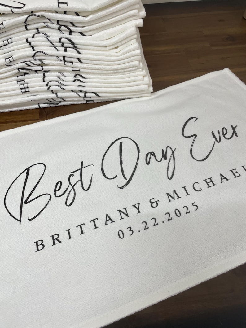 Custom Rally Towel 16x12