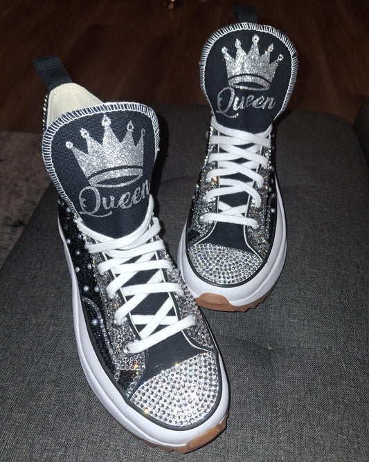 Custom Personalized Bling Converse