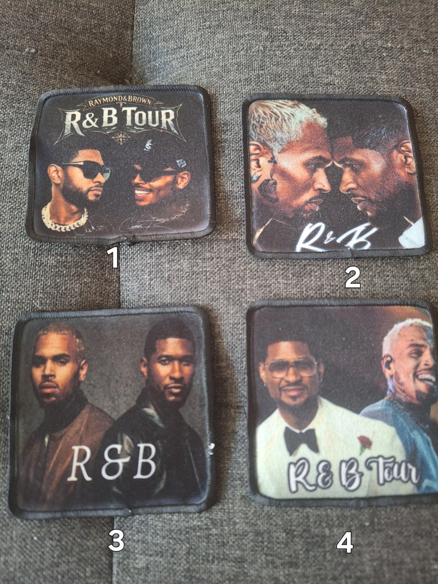 R & B Tour Patches